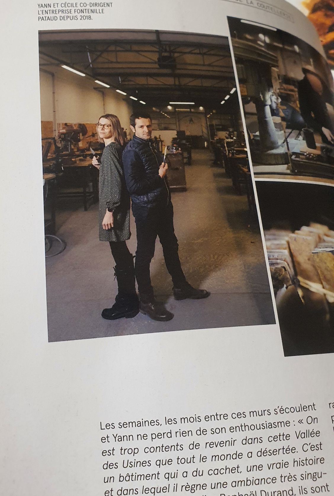 Cécile et Yann, propriétaires de la chambre d'hôtes Maison Maubert à Thiers